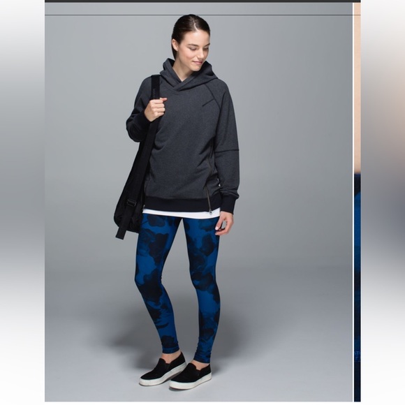 Lululemon Full Length Jumbo Inky Floral Wunder Under Size 4 - Picture 2 of 16